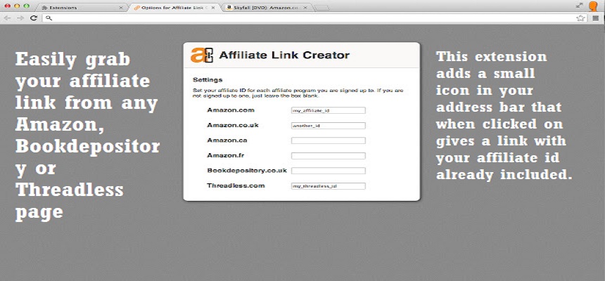 affiliate link amazon
